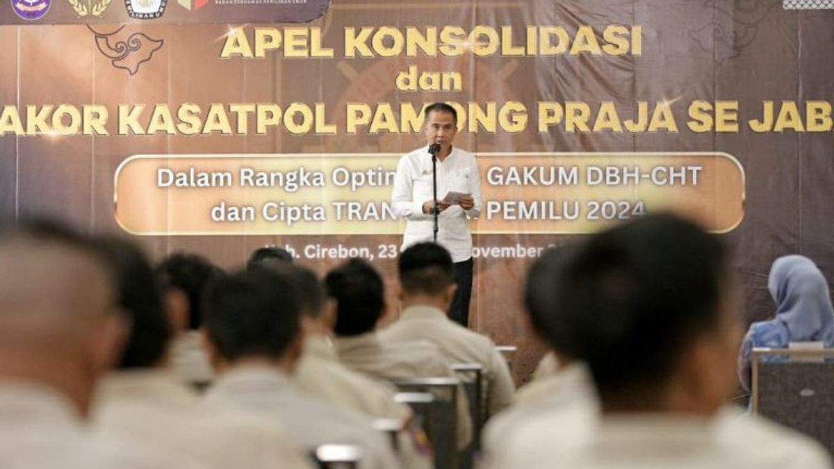 Pj西爪哇省省长要求Satpol PP与Bawaslu协同制定2024年选举规则