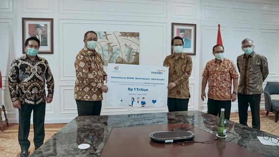 Erick Thohir: Rp1 Triliun dari Bank Mandiri untuk Asuransi bagi Tenaga Medis