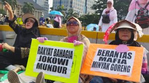 Agenda Mahasiswa Tuntut Pemerintahan Jokowi, ‘Ditunggangi’ Ibu-ibu yang Inginkan Harga Minyak Goreng Murah