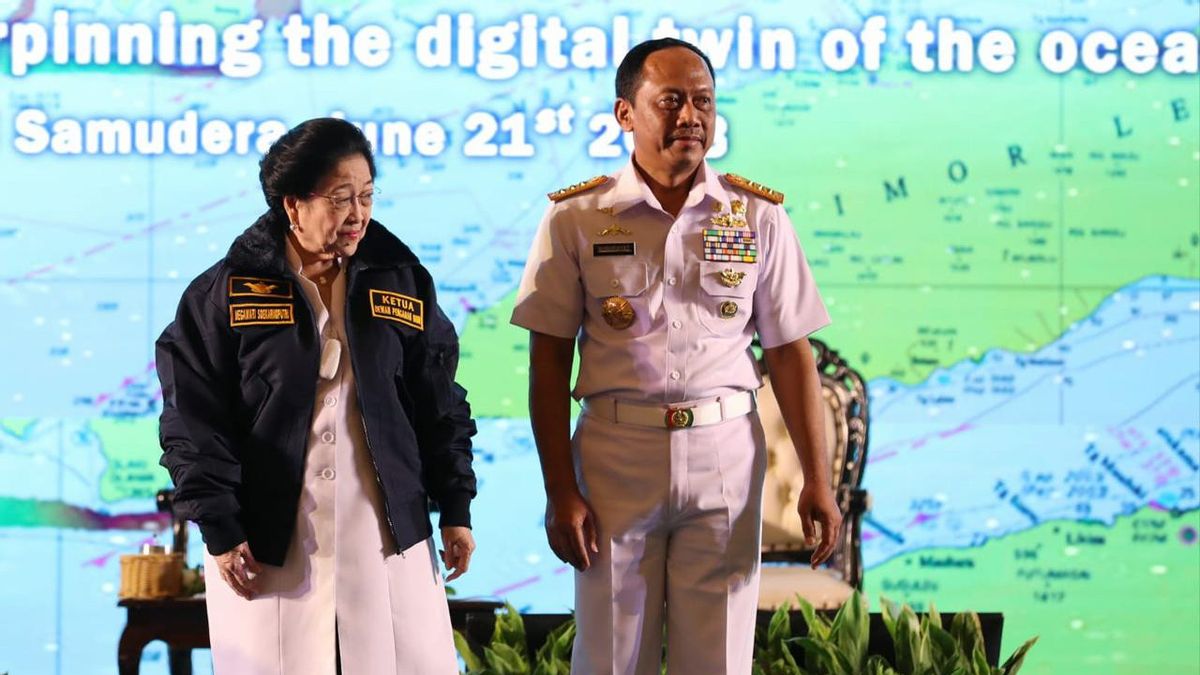 On World Hydrography Day, Megawati Receives Brevet Hydro-Oceanography From The Indonesian Navy