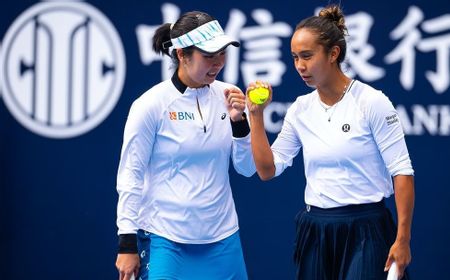 Aldila Sutjiadi Tekuk Juara Grand Slam di Wuhan Open 2024