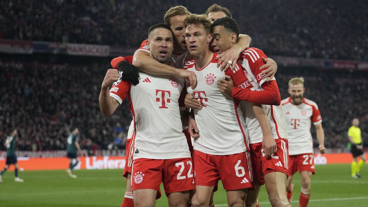Arsenal éliminé, le but de Joshua Kimmich amène le Bayern Munich en demi-finale