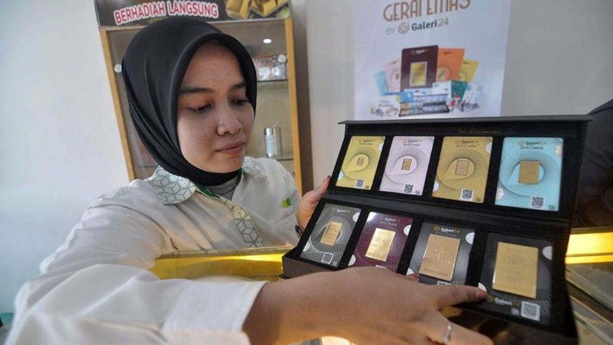 Tren Penurunan Harga Emas di Pegadian Berlanjut Hari Ini 