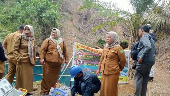 The Mystery Of Blue Lake In Talang Boseng, Central Bengkulu, Was Revealed, It Turned Out That It Was Due To Excessive Fertilizer