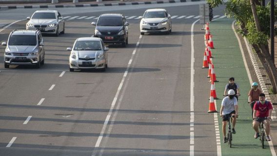 Lasts A Week, The Sudirman-Thamrin Bike Route Trial Only 1.5 Hours