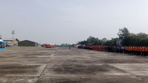    Menko Polkam Pimpin Apel Kesiapsiagaan Karhutla di Riau