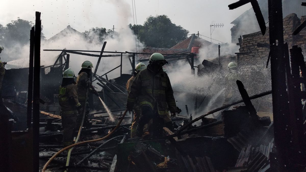 1 dari 5 Jasad Korban Kebakaran Tambora Sulit Ditemukan