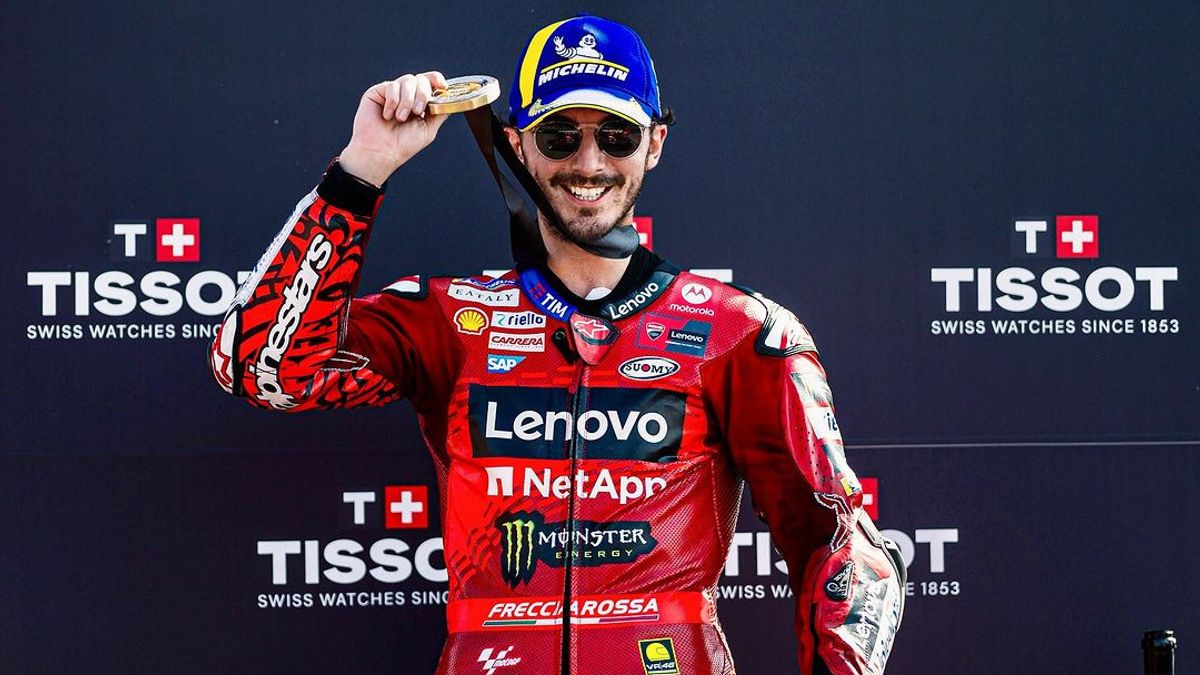 Francesco Bagnaia entre dans les élites du MotoGP