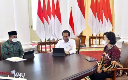 Kejar Target Pajak Rp1.265 Triliun, Sri Mulyani Dampingi Presiden Jokowi Lapor SPT Tahunan