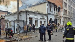 Serangan Drone Rusia di Kyiv Lukai 9 Orang, 2 Apartemen Rusak