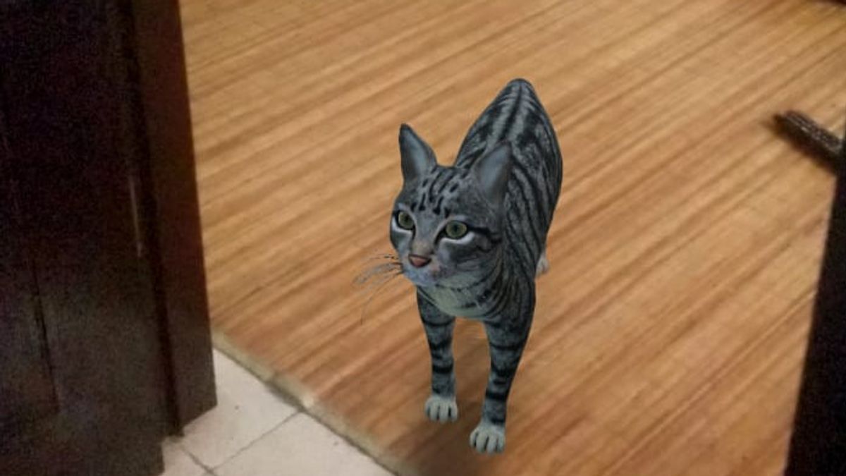 Presenting Virtual Animals With Google Augmented Reality