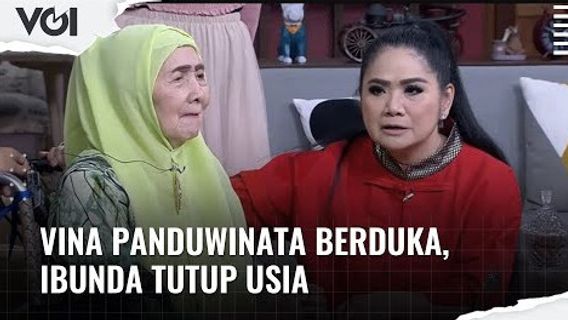 VIDEO: Vina Panduwinata Berduka, Ibunda Tutup Usia