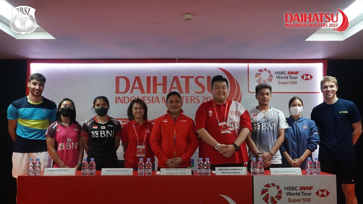 List Of FULly 2023 Indonesian Masters Awards With A Schedule And List Of Athletes
