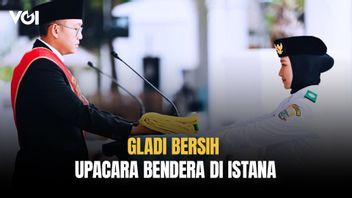 Gladi Bersih Upacara Bendera di Istana, Mensesneg: Tinggal Penyempurnaan