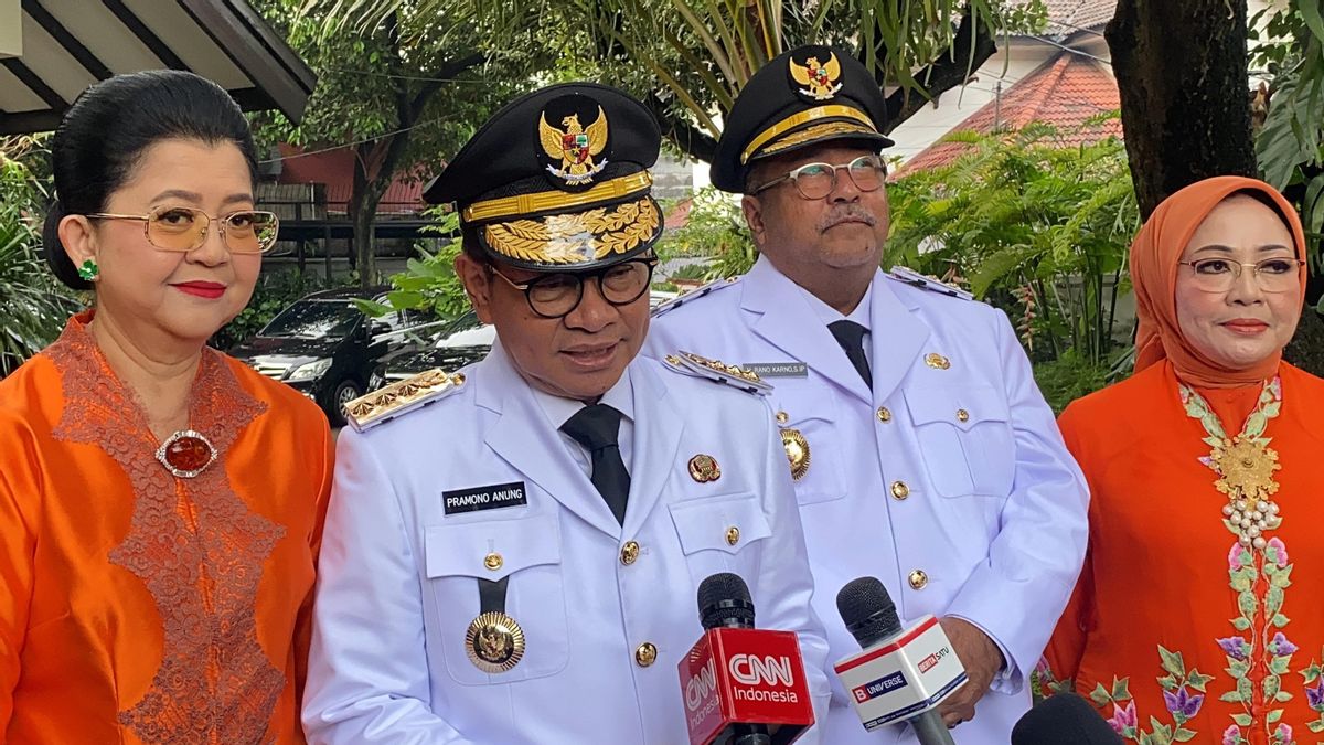 aran, Pramono Silaturahmi au Palais d’État et Rano Karno visiteront la maison de Megawati
