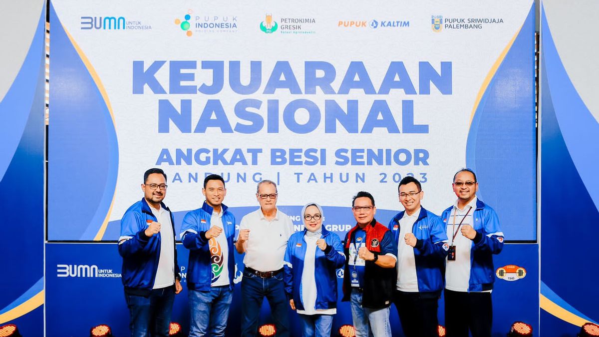 Hadirkan Atlet Nasional, Pupuk Indonesia Dukung Kejurnas Angkat Besi Senior di Bandung