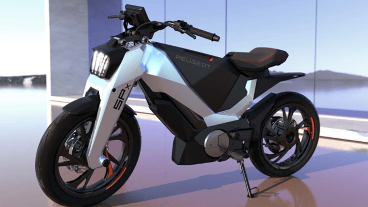 Peugeot Motorcycles Introduces SPx Electric Motor Concept, Inspired By
