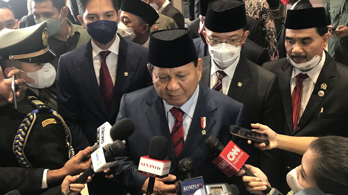 Prabowo Relaxes About The 2024 Vice Presidential Candidate: Don't Worry, This Politics Is Dynamic