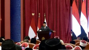 President Prabowo Meets Indonesian Students At Al-Azhar Cairo