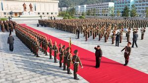 Kim Jong-un Ingin Korea Utara Bangun Tentara Modern dan Kuat yang Siap Perang