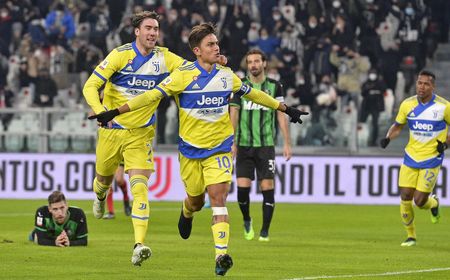 Tumbangkan Sassuolo 2-1, Juventus Tantang Fiorentina di Semifinal Coppa Italia