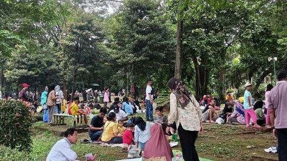 Crowded Tourists, 4 Children Data Officers Disappeared In Ragunan Wildlife Park