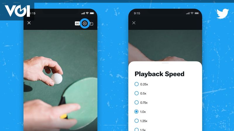 Twitter Uji Coba Fitur untuk Atur Kecepatan Putar Video di Aplikasi, Mau Coba?