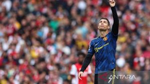 Jebol Gawang Arsenal, Cristiano Ronaldo Cetak Rekor 100 Gol di Liga Premier Inggris