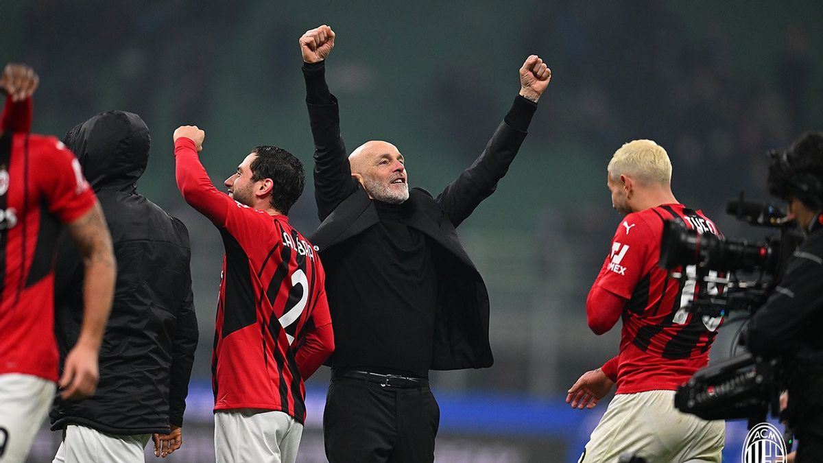 Antusias Milan Hadapi Inter di Semifinal Coppa Italia, Pioli: Sangat Memicu Semangat