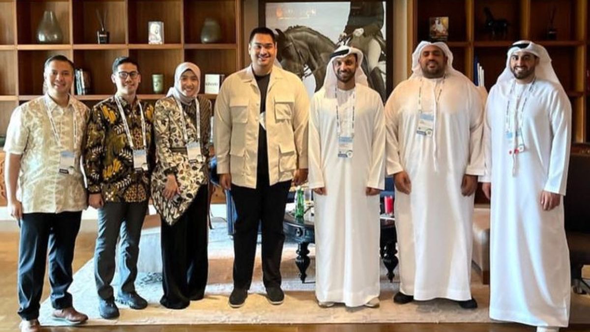 Kunker to Abu Dhabi, Menpora Dito Sodorkan Investment in Sports Infrastructure in the country