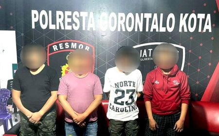 4 DPO Kasus Penggelapan Mobil Lintas Provinsi Sulawesi Ditangkap di Tempat Hiburan Malam Gorontalo