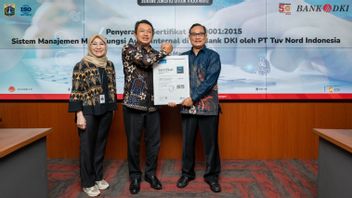 Bank DKI Raih ISO 9001:2015 untuk Sistem Manajemen Mutu Audit Internal