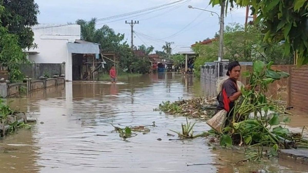 Inondations à Serdang Bedagai Sumut Soak 4 Sous-districts