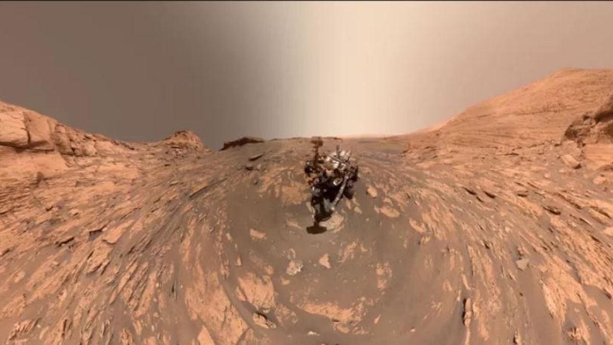 Intip Narsisnya Robot Penjelajah NASA <i>Selfie</i> di Planet Mars