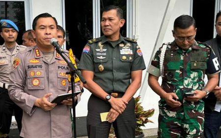 Keributan di Depan Polres Jakpus Gegara Preman Pukuli Anggota TNI Sambil Teriaki Maling