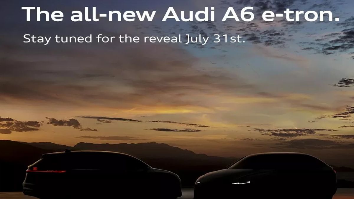 Tomorrow Audi Is Ready To Release A6 E-tron, The Latest Luxury Electric Car