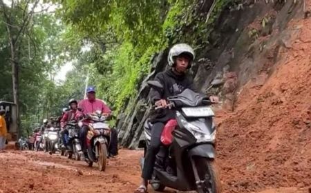 Jalan di Cianjur Selatan Longsor hingga Amblas, Polisi Lakukan Rekayasa Lalin