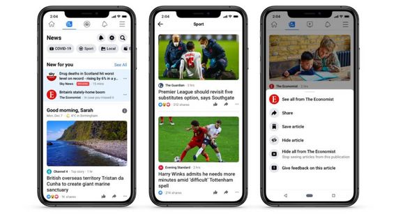 メタはアメリカと英国のFacebookニュース機能を削除します