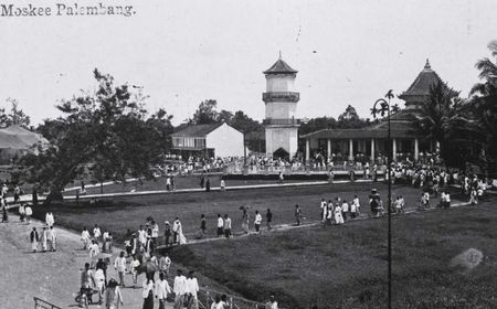 Masjid Agung Palembang Diresmikan Presiden Megawati Soekarnoputri dalam Memori Hari Ini, 16 Juni 2003