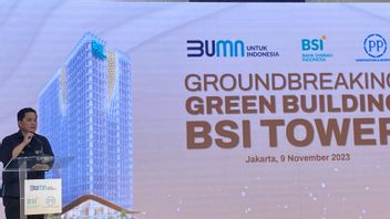 Konstruksi Fisik BSI Tower Dimulai, Erick Thohir Minta Harus Jadi Islamic Financial Center