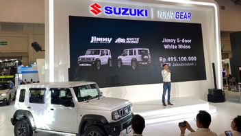 Inilah Suzuki Jimny 5 Pintu White Rhino Edition yang Meluncur di GJAW 2024