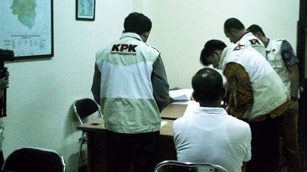 KPK OTT Direksi BUMN Inhutani V dan Swasta di Jakarta  