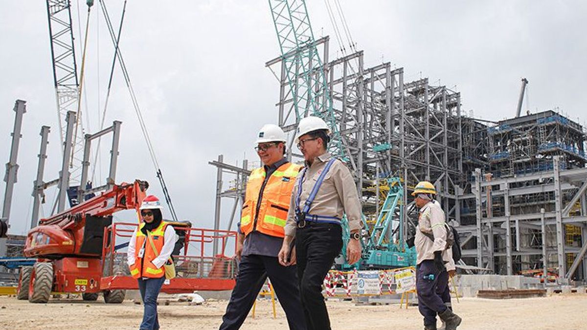 Construction Of Smelter Freeport In Gresik Already 54 Percent, President Director Of MIND ID: Will Rampung At The End Of 2023, Cooperatives Komersil In 2024