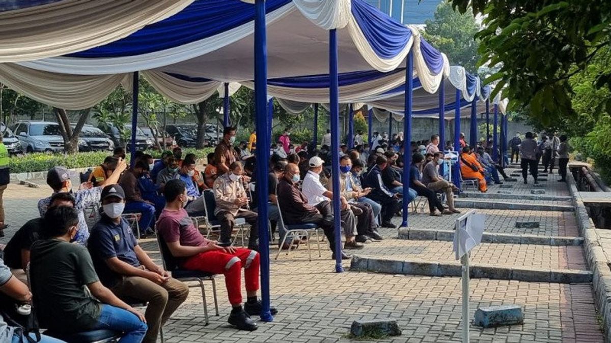 Bonnes Nouvelles Du Ministère Des Transports, Il Y A Un Programme De Vaccination Gratuit Pour Les Marins à Tanjung Priok
