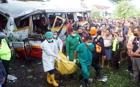 Meninggal di RSUD, Korban Kecelakaan Bus vs Kereta Bertambah Satu Orang dengan Luka Berat di Otak