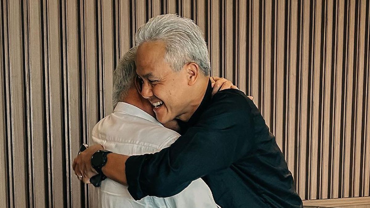Ganjar's Story About Minister Basuki Crying And Hugs Strongly When Meeting