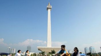 ar Jakarta 10 février, Ringan pluie lundi après-midi