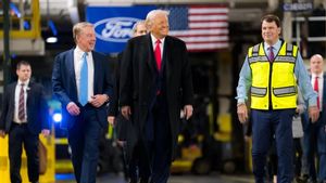Insiden Donald Trump Ngamuk saat Kunjungi Pabrik Ford Terus Jadi Sorotan