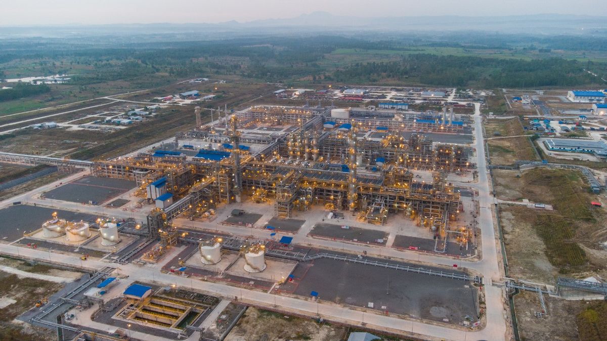 Blue Tiung Timed Field Successfully Released Gas Perdana
