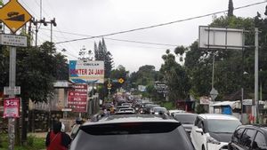 Jalur Puncak Bogor Masih Padat Kendaraan